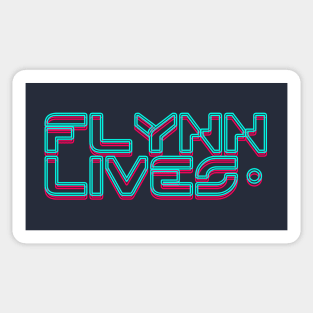 FLYNN Lives Sticker